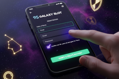 95 Galaxy Slot တွင် မှတ်ပုံတင်ခြင်းနှင့် အတည်ပြုခြင်း